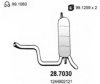 ASSO 28.7030 End Silencer